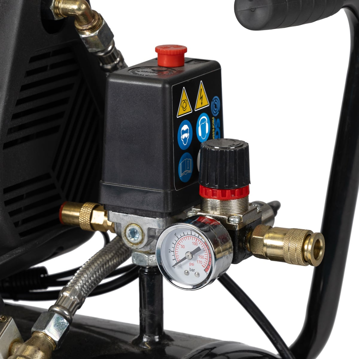 SGS Pro 24L Air Compressor with Brushless Motor Oil Free 1.5HP SC24QPRO